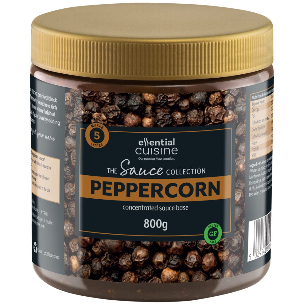 Essential Cuisine - The Sauce Collection - Peppercorn Concentrated Sauce Base 800g