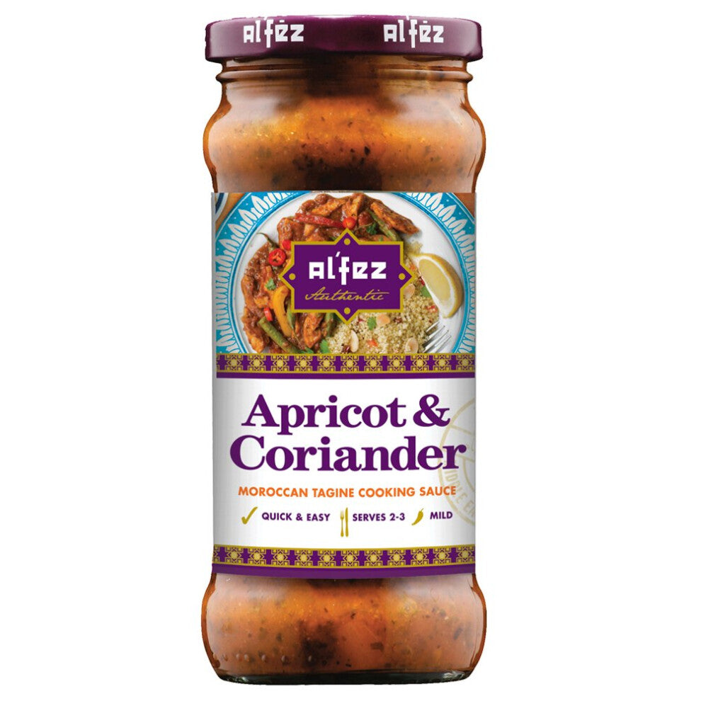 (12 PACK) - Al Fez - Apricot & Coriand Tagine Sauce | 350g | 12 PACK BUNDLE