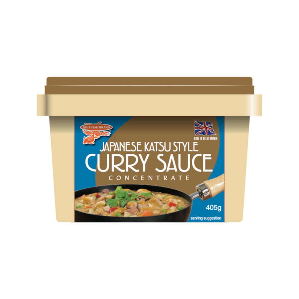 Goldfish Japanese Style Curry Sauce - 12 Tubs