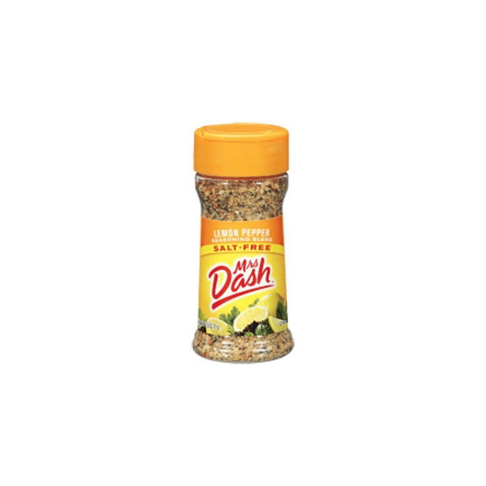 Mrs. Dash LEMON PEPPER Salt-Free Seasoning 2.5oz (6-pack) by Mrs. Dash