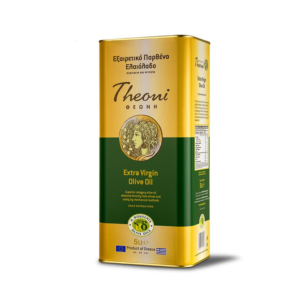 Theoni Extra Virgin Olive Oil | Cold Extraction | Acidity less than 0.3 | Premium Quality | 100% Pure | Ideal for Cooking | Salads | Dressings | By