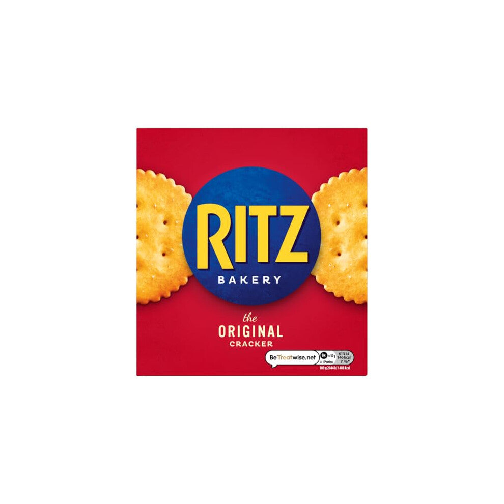 Ritz Original Cracker Box, Classic Savoury Crackers Perfect For Any Snacking Occasion, 150 g (Pack of 1)