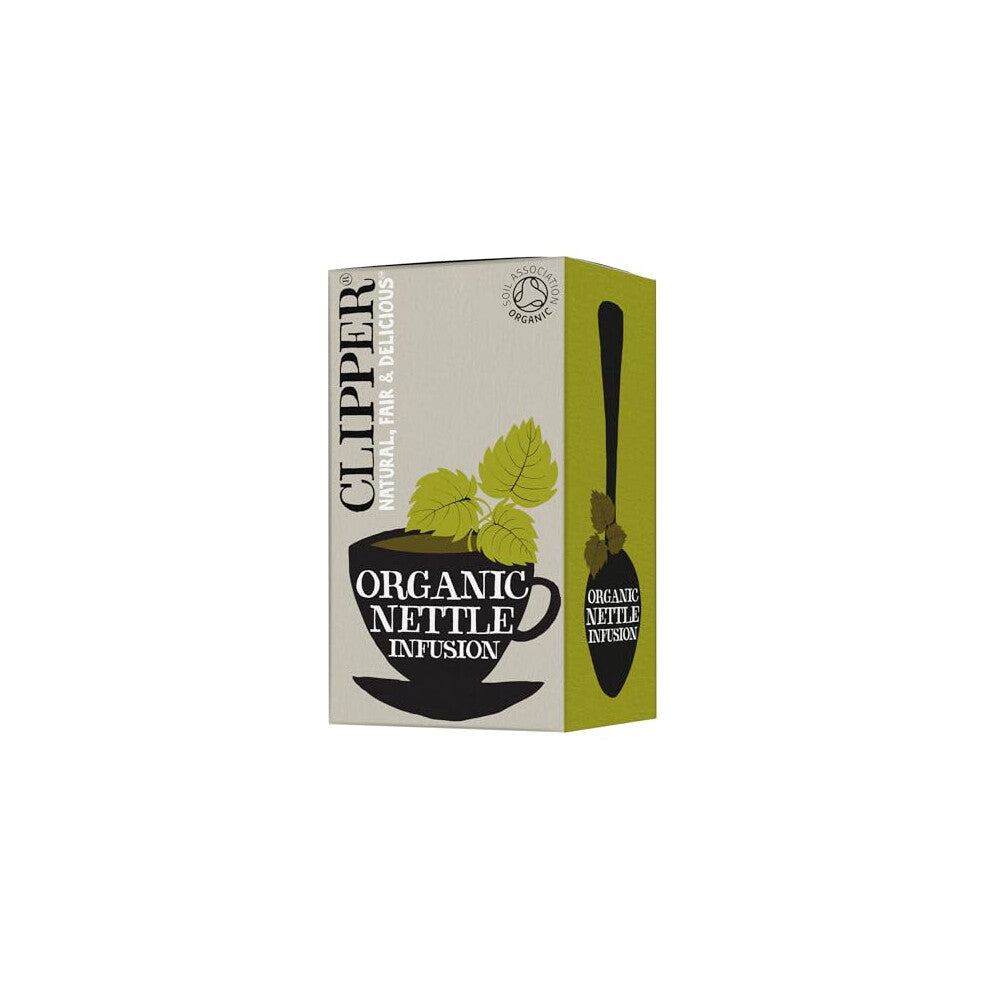 Clipper Organic Nettle Tea Bags - 120 Bags, Caffeine-Free