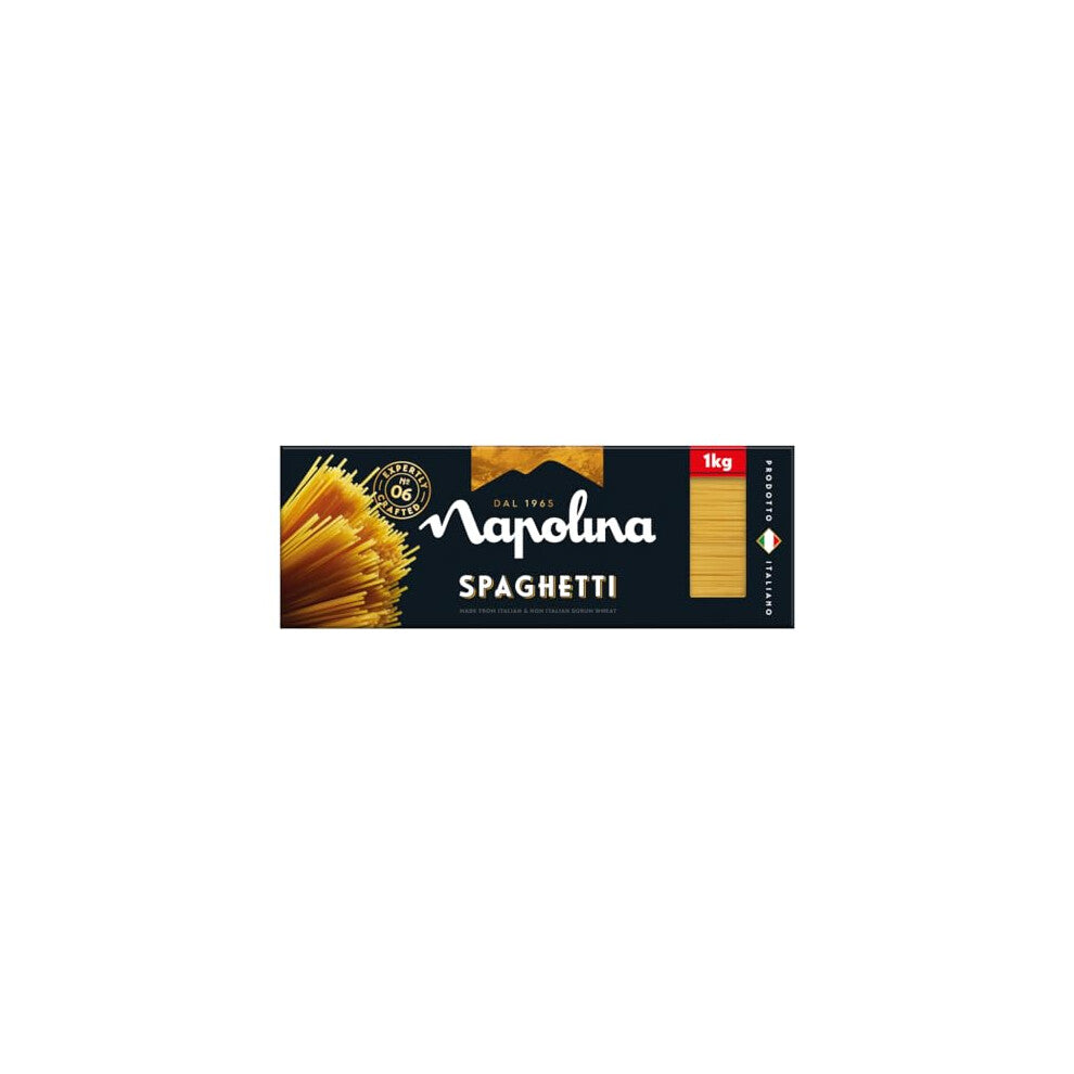 Napolina Spaghetti Pasta, 1 kg (Pack of 1)