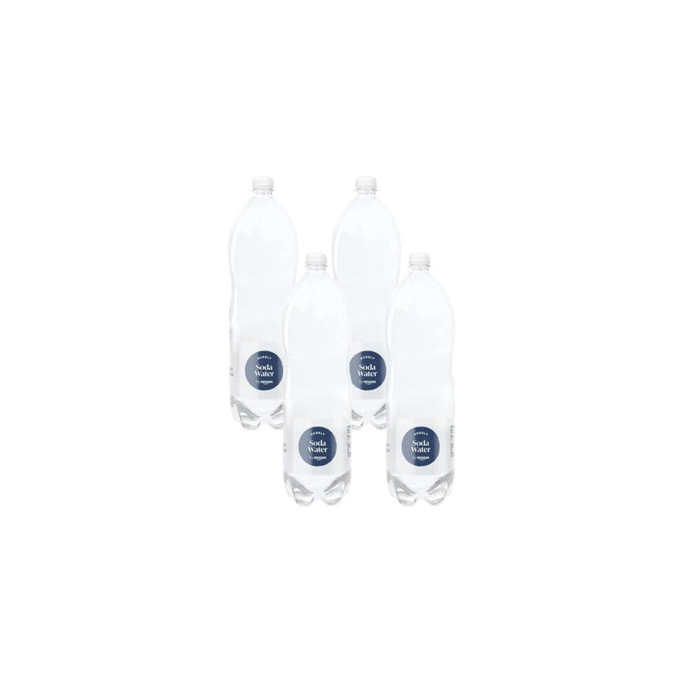 by Amazon Soda Water, 1L (Pack of 4)