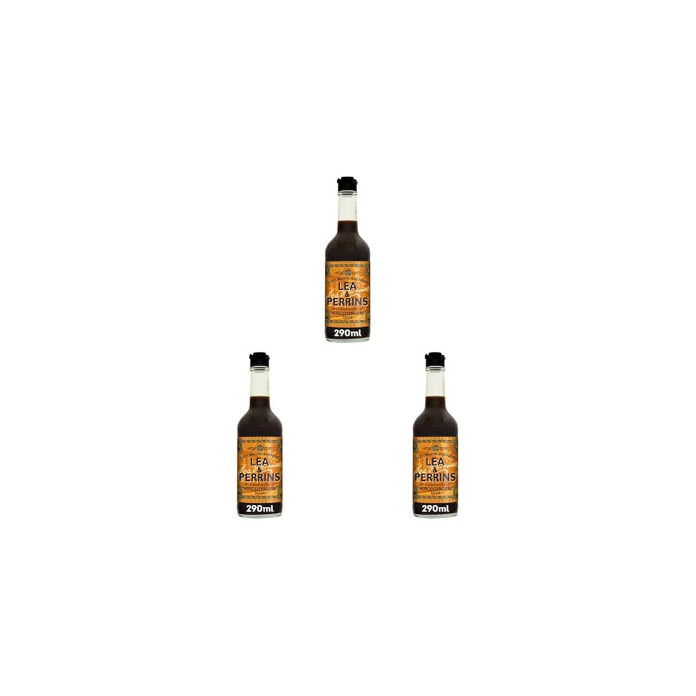 Lea & Perrins Worcestershire Sauce, 290 ml (Pack of 3)