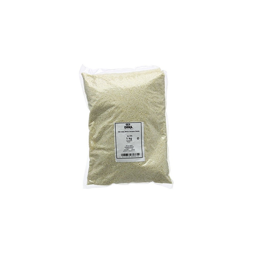 Old India White Sesame Seeds 1 Kg