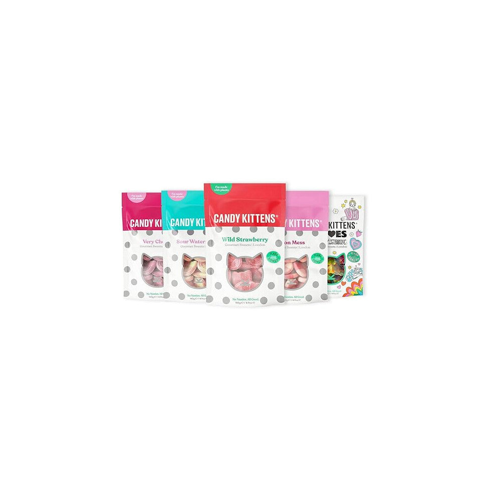 Candy Kittens Vegan Sweets CORE Selection (5 x 140g)