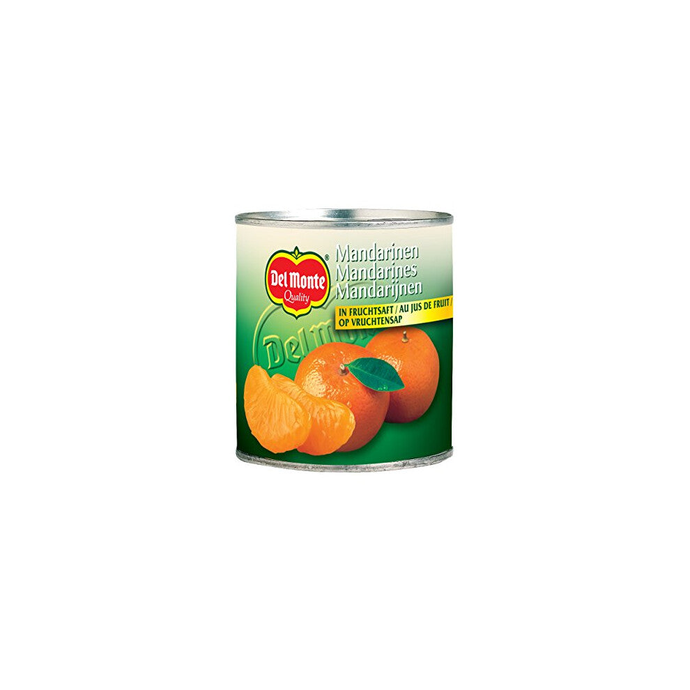 Del Monte Mandarin Orange Juice, [Pack of 12 314 ml Tubes)