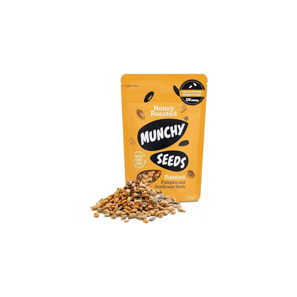 MUNCHY SEEDS Honey Roasted Sunflower & Pumpkin Seed Mix 125g