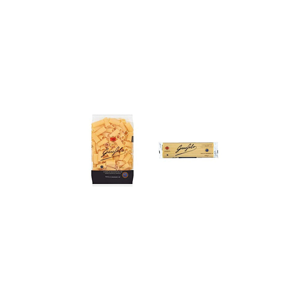 Garofalo Rigatoni Dry Pasta, 500g & Spaghetti 500 g