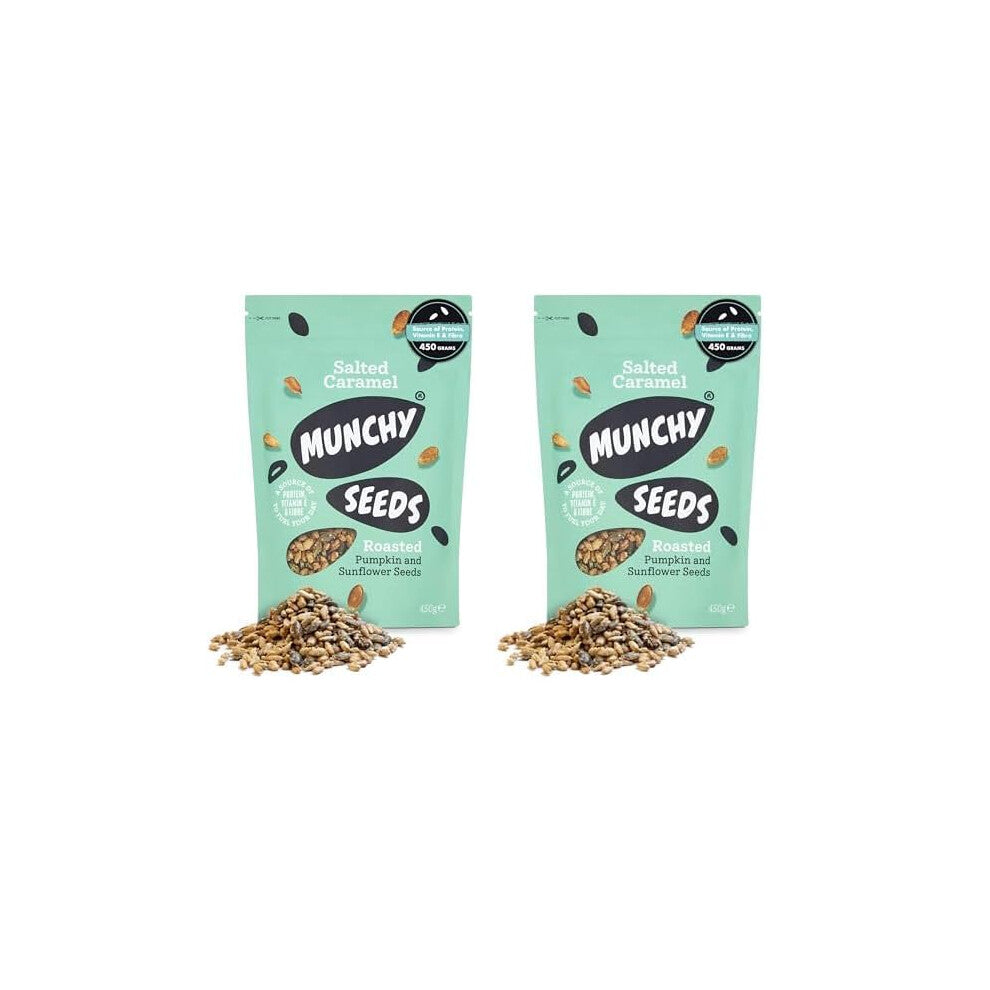 MUNCHY SEEDS Salted Caramel - Sunflower, Pumpkin, 450g