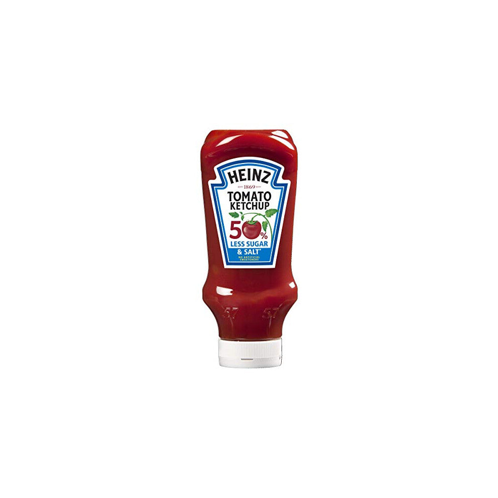 Heinz Tomato Ketchup 50% less sugar and salt, 800 ml