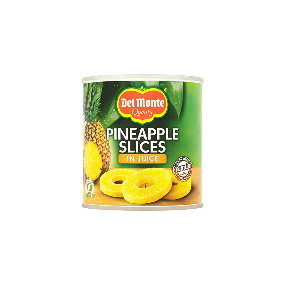 Del Monte Pineapple Slices in Juice, 6 x 435 g