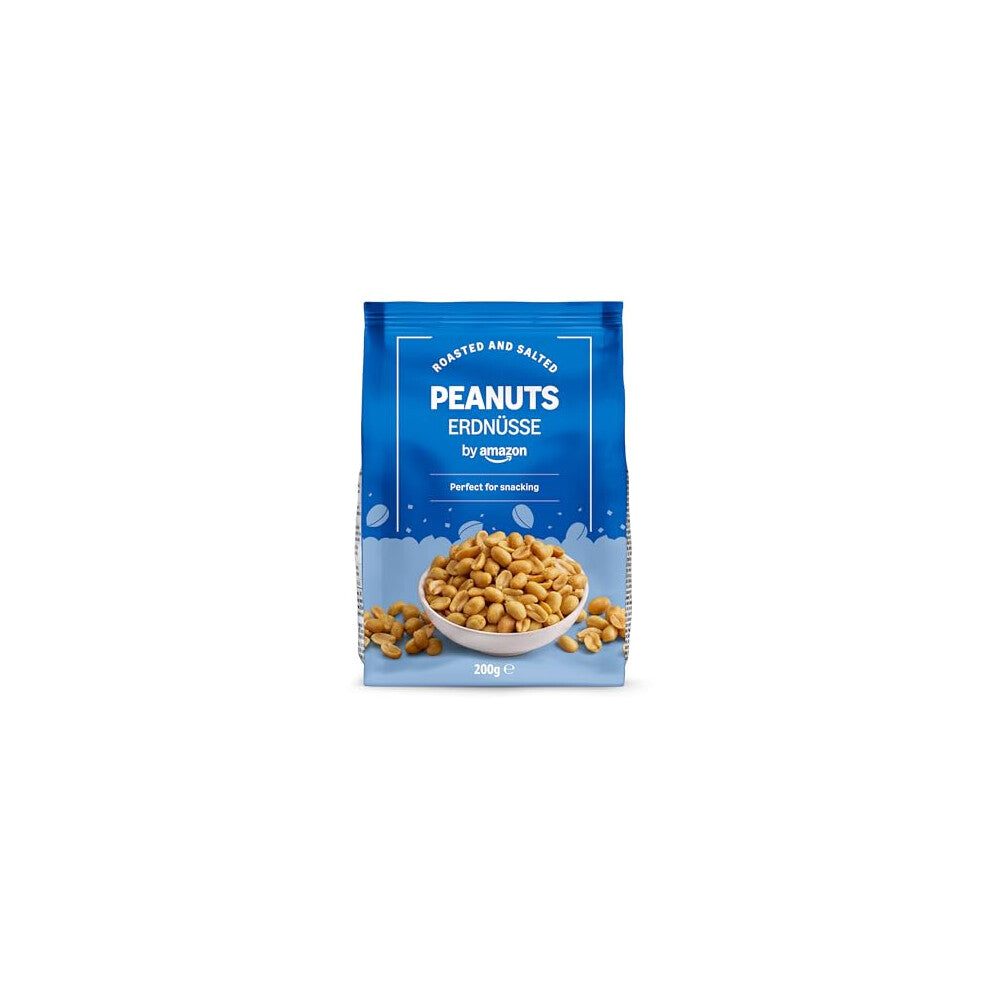 by Amazon - Roasted and Salted Peanuts 200g 1 pack