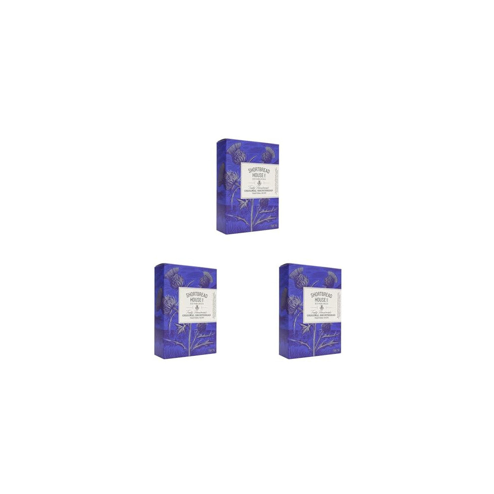 Shortbread House of Edinburgh | Truly Handmade Shortbread Fingers | 170g box (Pack of 3)