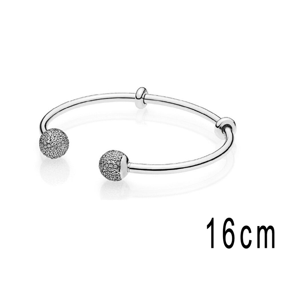 (13) 2025 All Have Logo 1:1 New Ring Plated Gold Open Bracelet Fashionable And Versatile Women's Engagement Surprise Gift