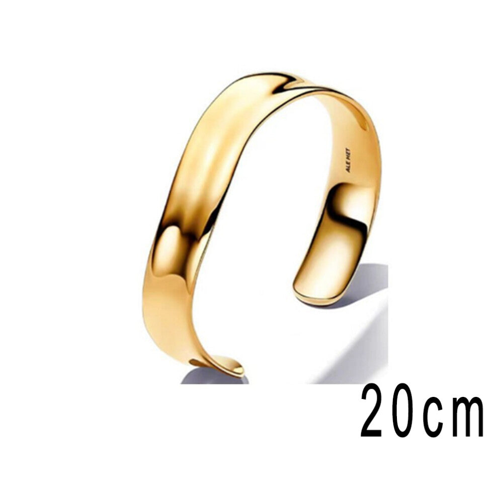(18) 2025 All Have Logo 1:1 New Ring Plated Gold Open Bracelet Fashionable And Versatile Women's Engagement Surprise Gift