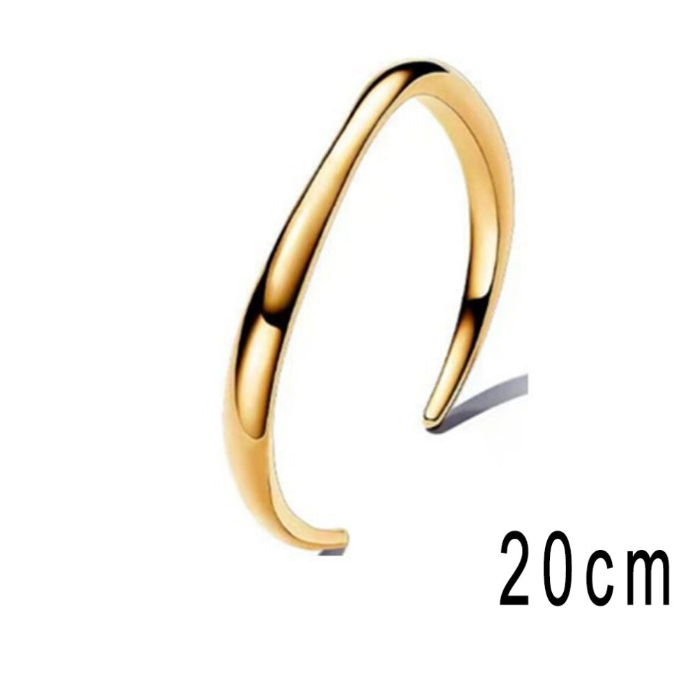 (21) 2025 All Have Logo 1:1 New Ring Plated Gold Open Bracelet Fashionable And Versatile Women's Engagement Surprise Gift