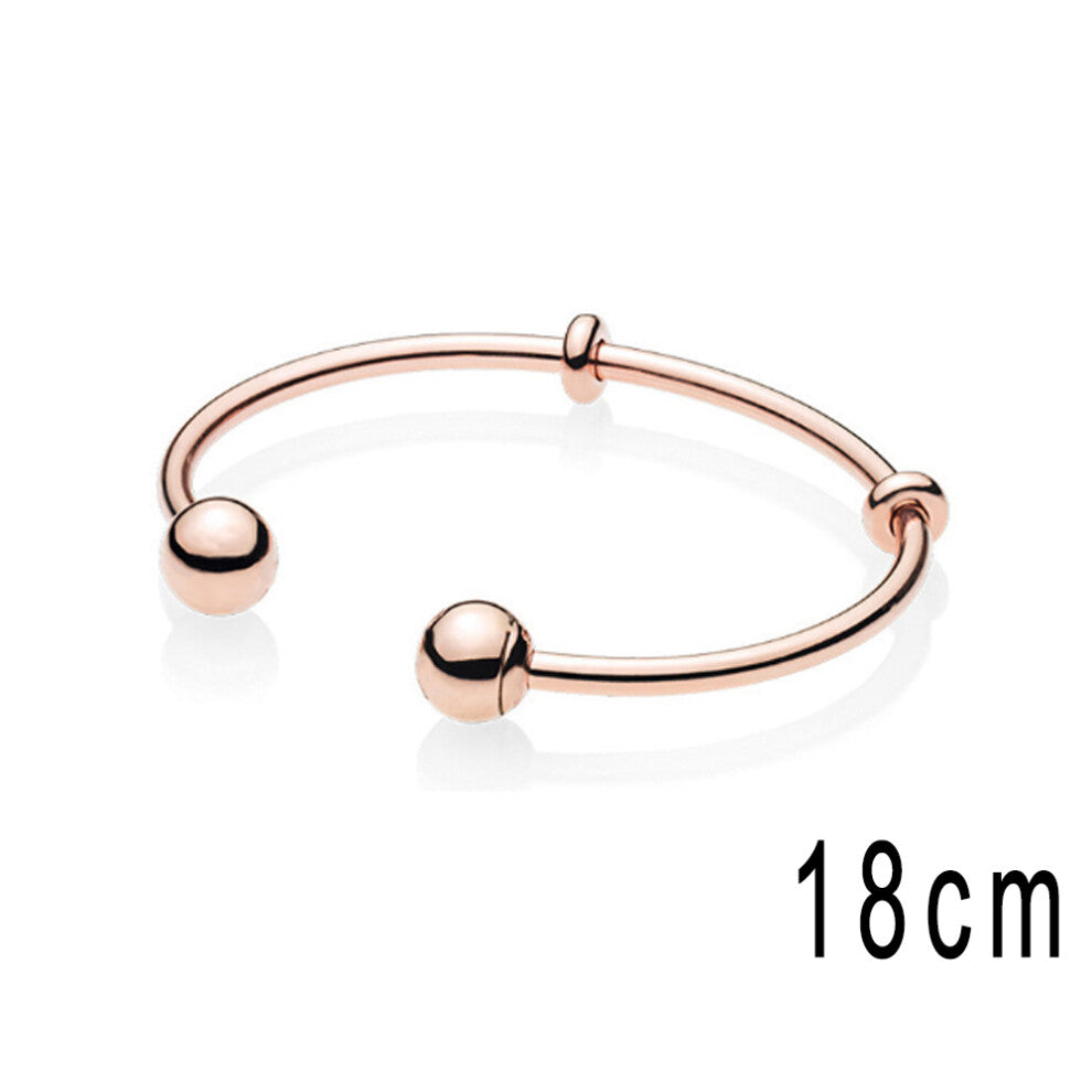 (5) 2025 All Have Logo 1:1 New Ring Plated Gold Open Bracelet Fashionable And Versatile Women's Engagement Surprise Gift