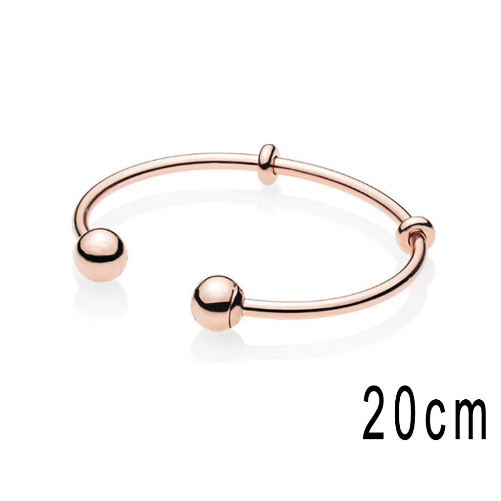 (6) 2025 All Have Logo 1:1 New Ring Plated Gold Open Bracelet Fashionable And Versatile Women's Engagement Surprise Gift