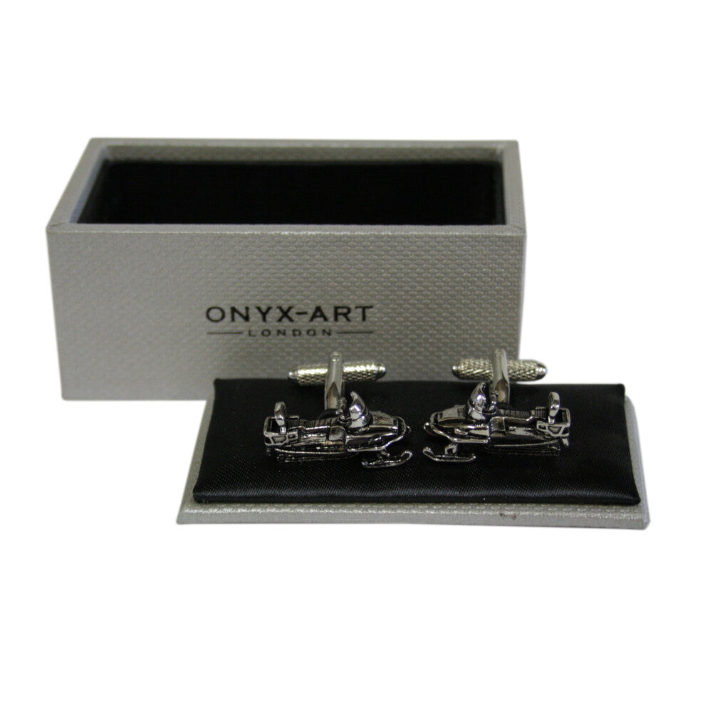 Snowmobile Cufflinks