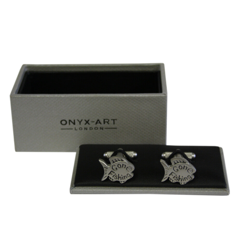 Gone Fishing Cufflinks