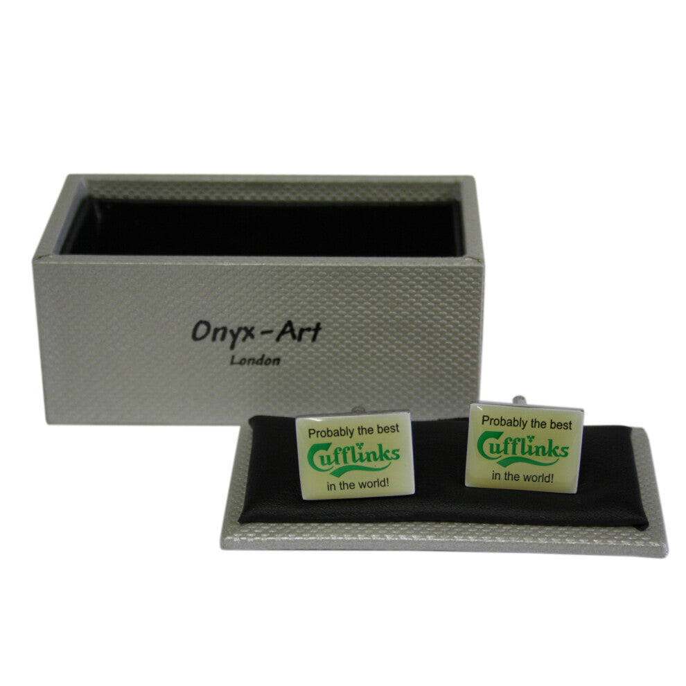 "Probably The Best Cufflinks In The World" Cufflinks
