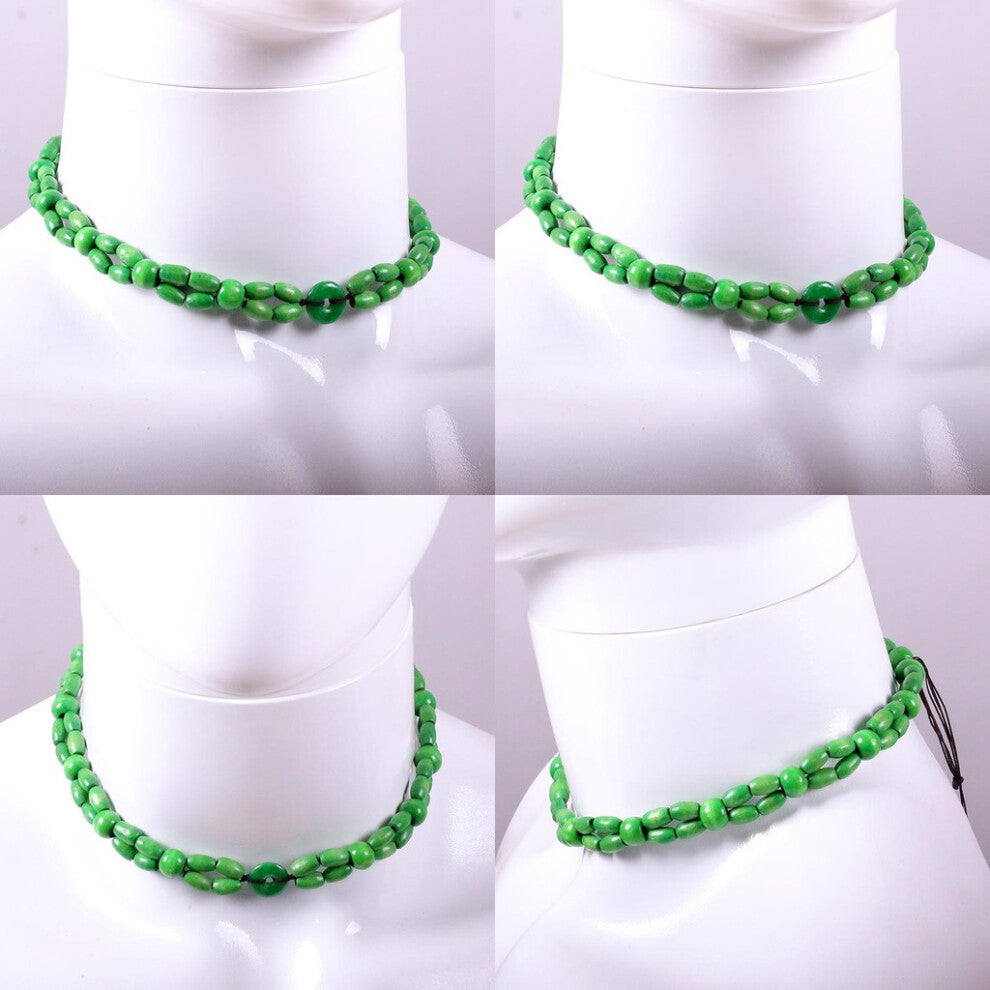 Green Pure Avatar Necklace Collarbone Chain Cosplay Jewelry Gifts Fashion Fans