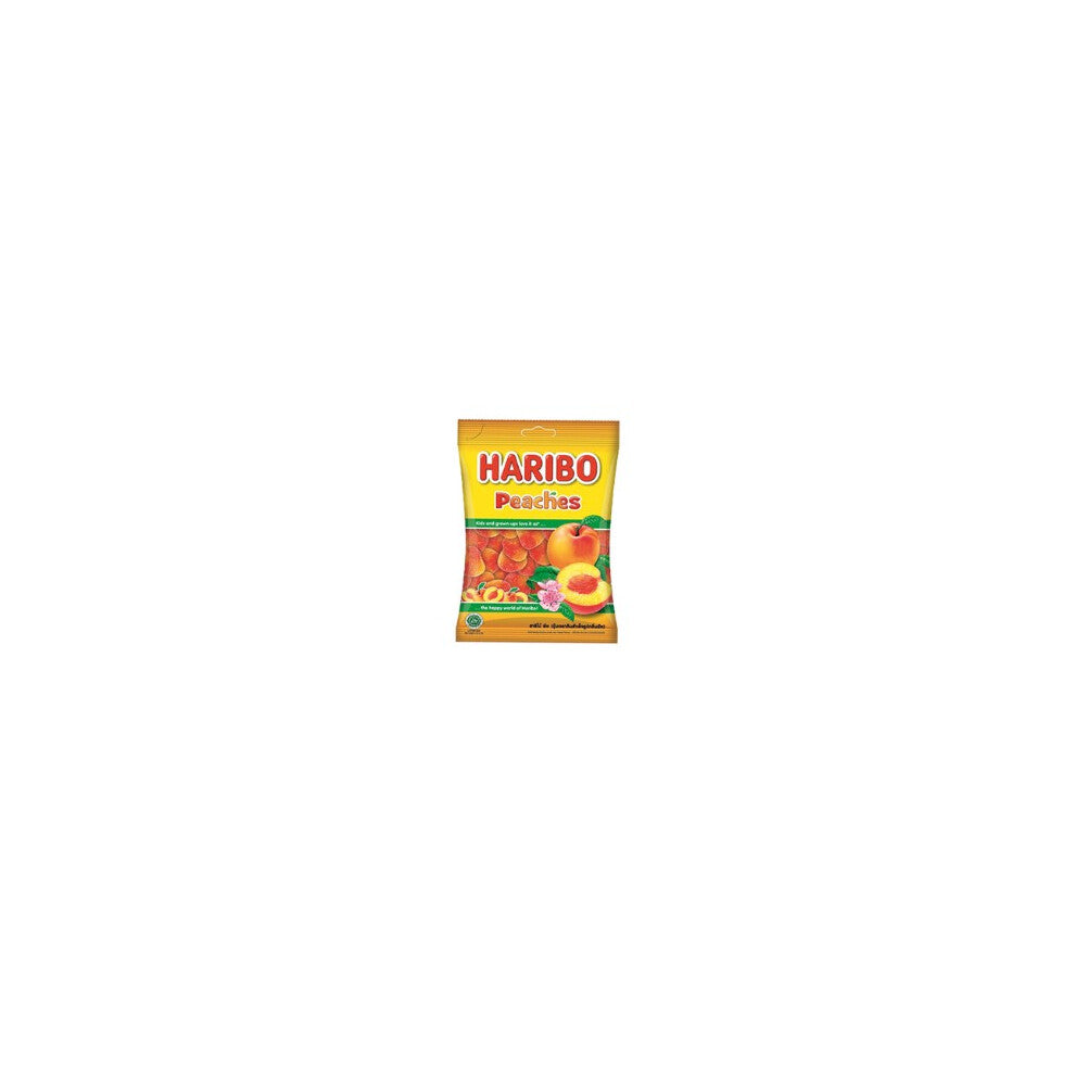 Haribo Peaches (Halal) Candy 18 x 80g