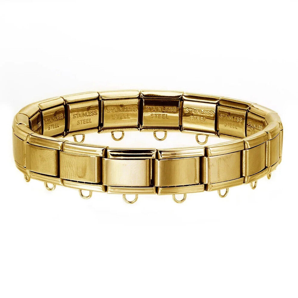 (ICH002-18) Classic Stainless Steel Starter Bracelet