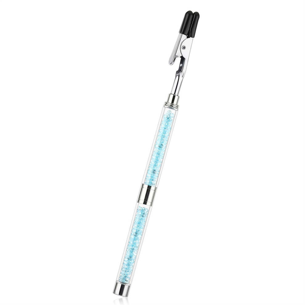 Bracelet Helper Tool, Aid Equipment Buddy Assistant Alligator Clips to Put on Yourself (Blue)