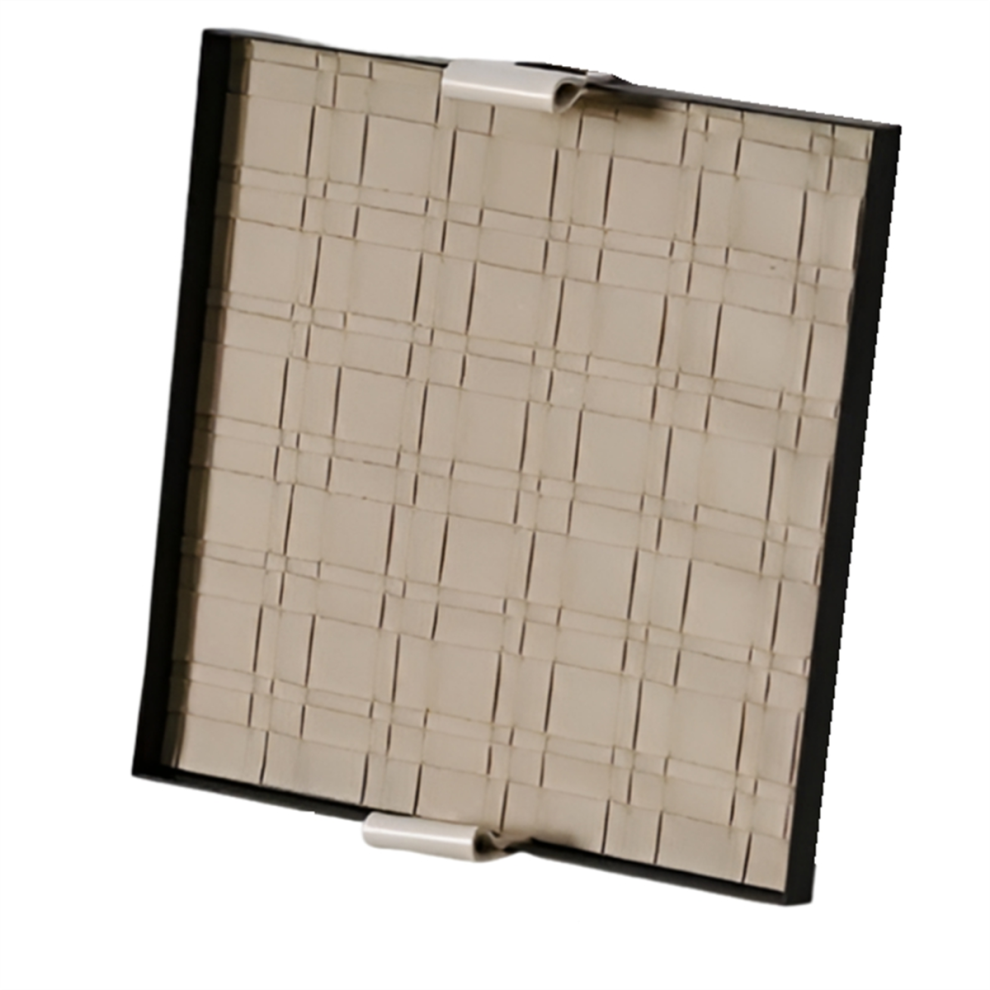 Woven Storage Tray Iron Jewelry Desktop Storage Tray square