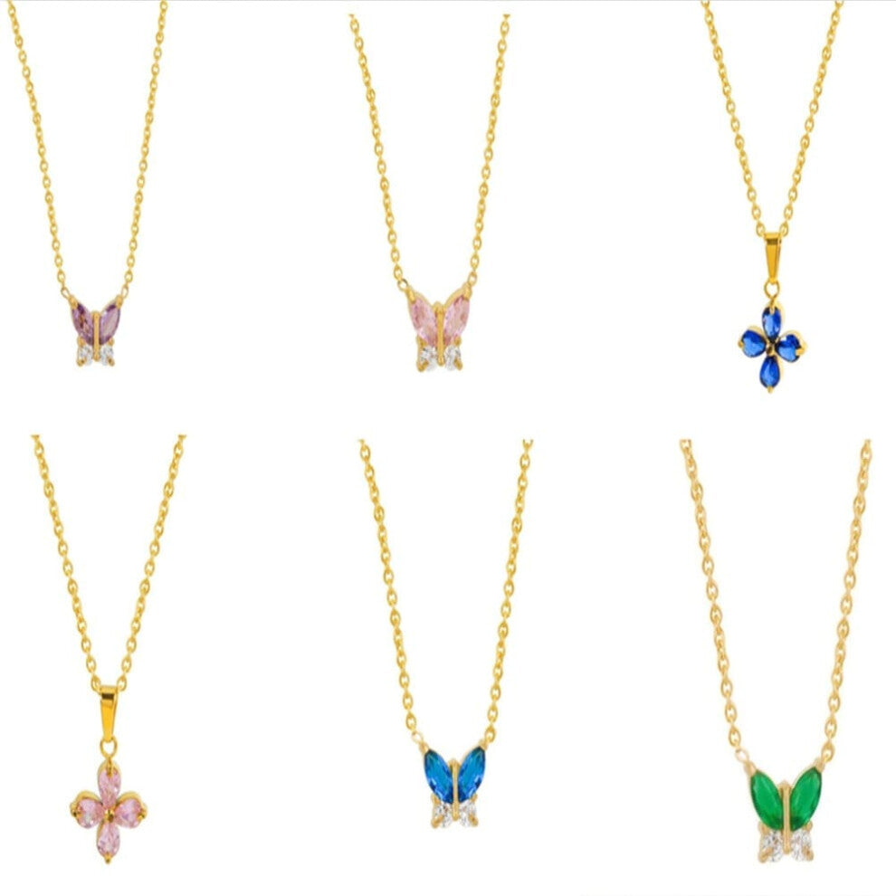 Fashion collarbone necklace blind box