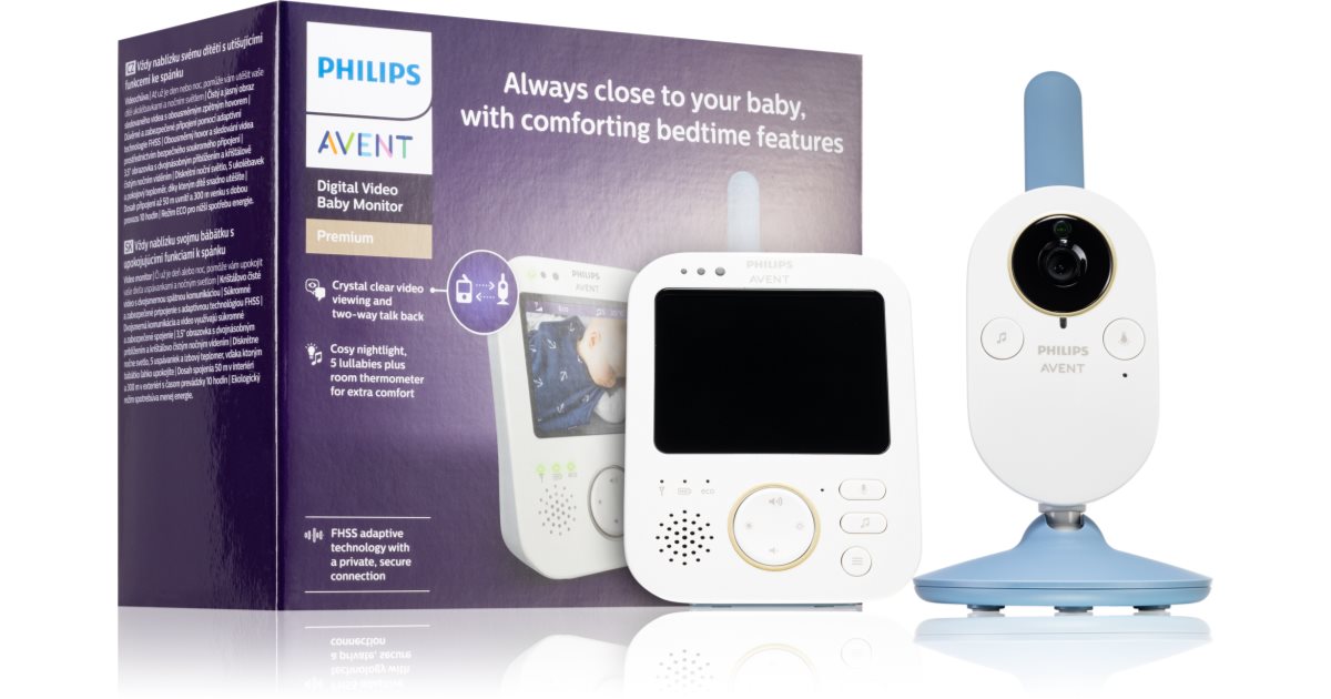 Philips Avent Baby Monitor SCD845-52 digital video