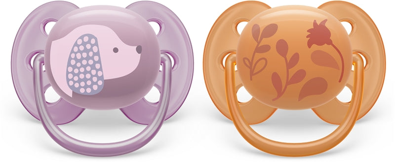 Philips Avent Ultrasoft Premium 6-18m dyresut Babypige 2 stk