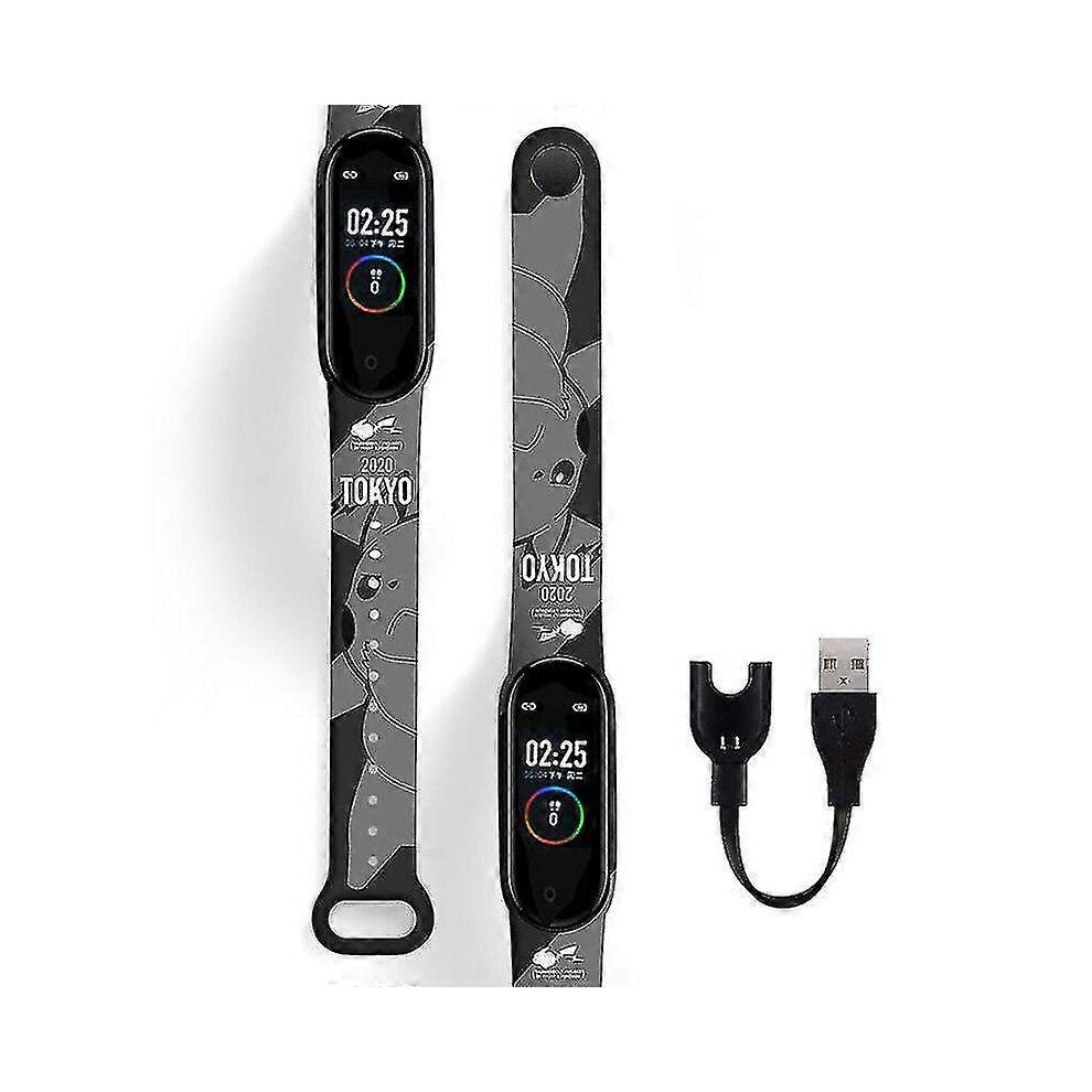 (suit, One size) Smart Digital Watch Rechargeable Anime Pikachu Kids Multifunctional Electronic Cute Couple Sport Bracelet Child Gift