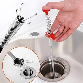 Retractable Claw Stick, Drain Snake, Drain Hair Clog Remover For Drains, Sink, Toilet Clean Dryer Vents, 60cm-23.62in