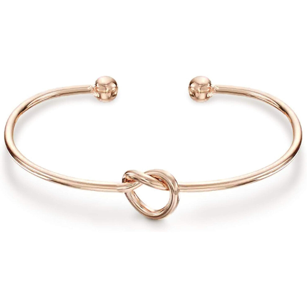 Women's Forever Love Knot Infinity Bracelet in 14K Gold Plated | SHOPBOP Women's Gold Bracelet (Rose Gold)