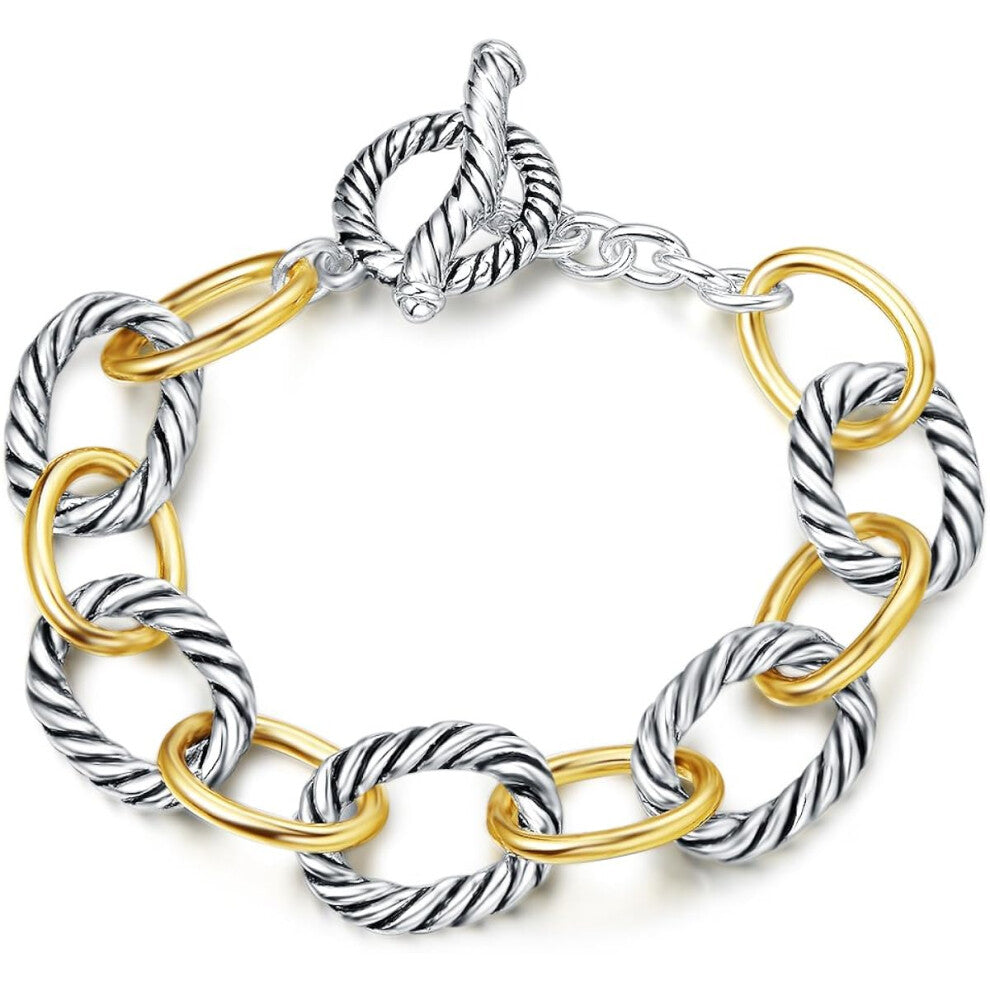 Bracelet Jewelry Cable Cord Vintage Valentine's Day Christmas Gift