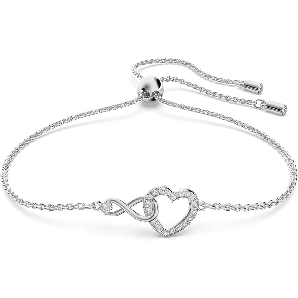 Silver ETERNAL LOVE bracelet girl Valentine Christmas to girlfriend