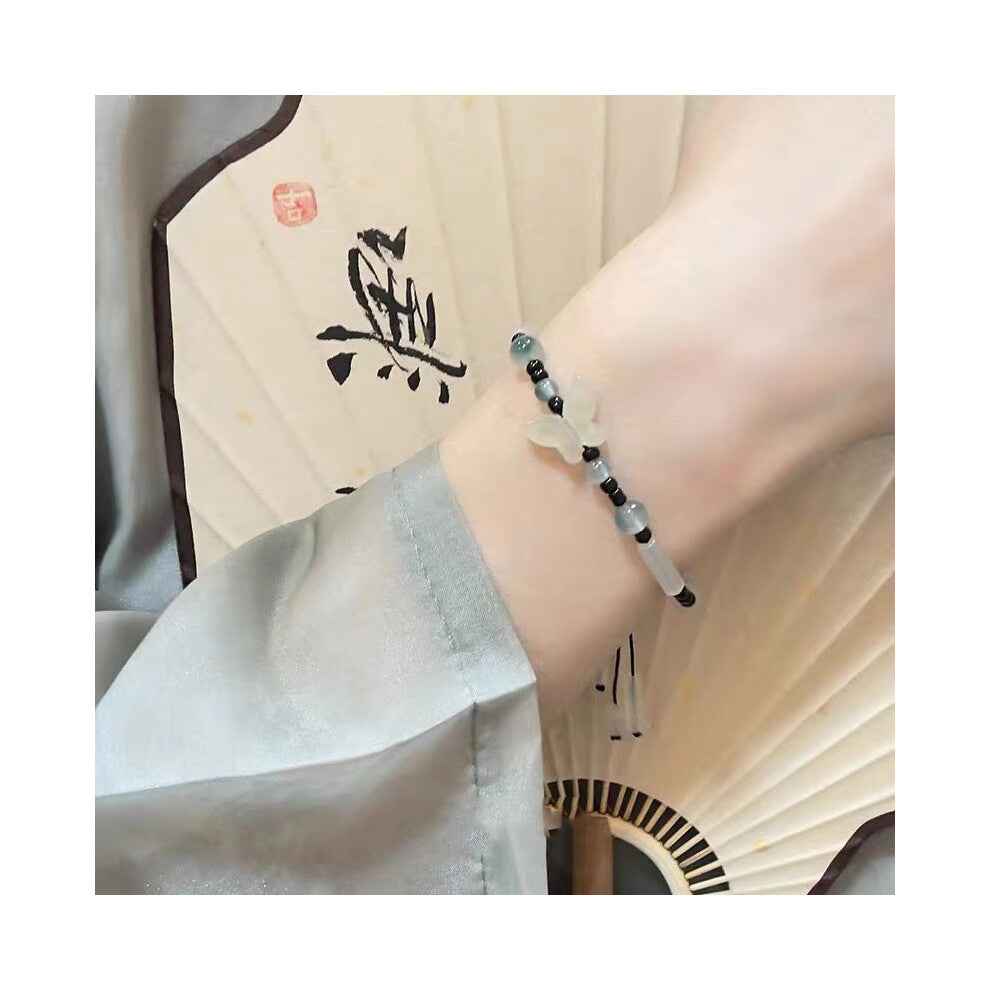 (Light Bamboo Bracelet) Lotus Resin Lightweight Bracelet With Bamboo Motifs Perfect For Chic A Look