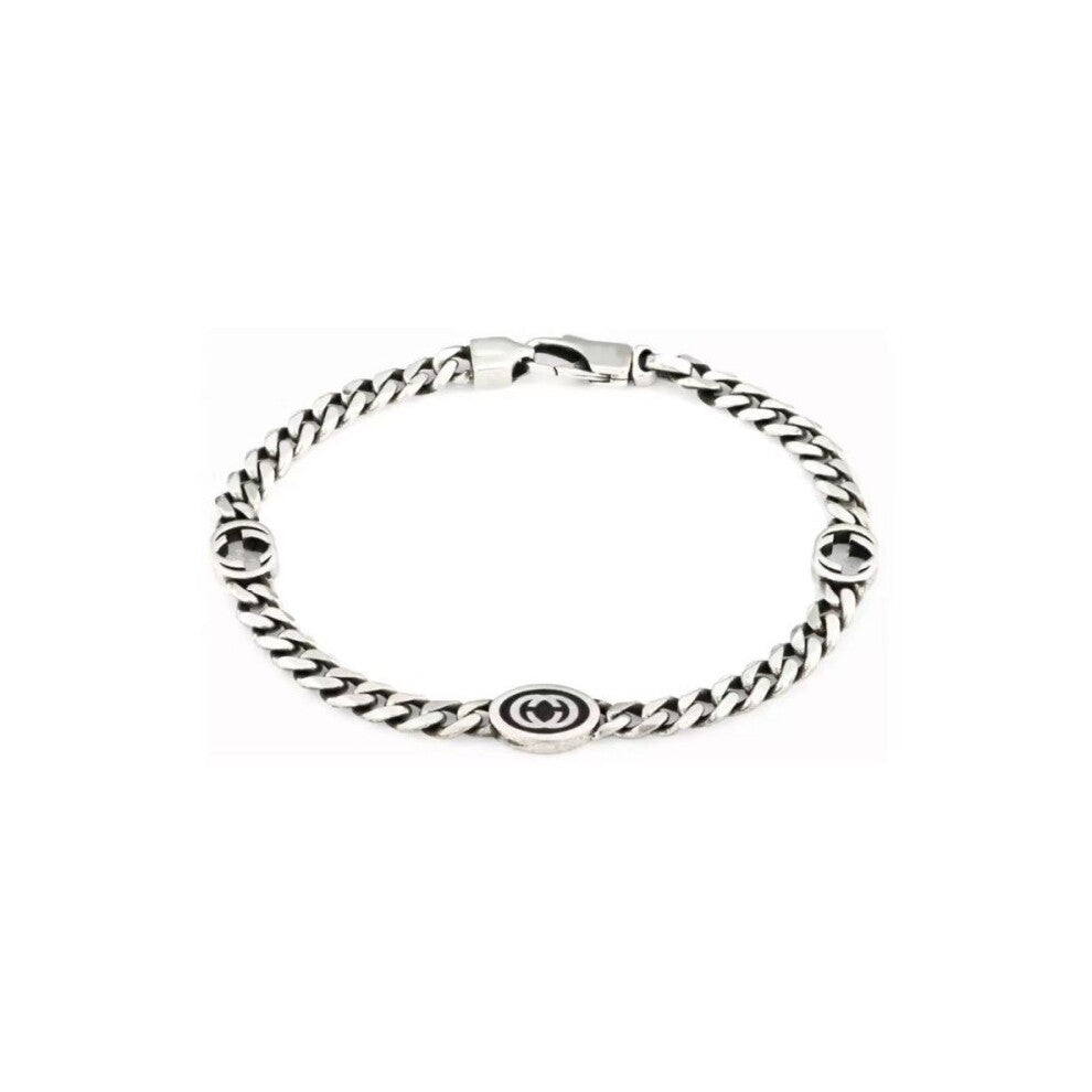 (Bracelet Style 15, 16cm) The Gu Family series retro double G bracelet, Ai Wuwei interlocking enamel tiger-head snake-shaped bracelet, is fashionable