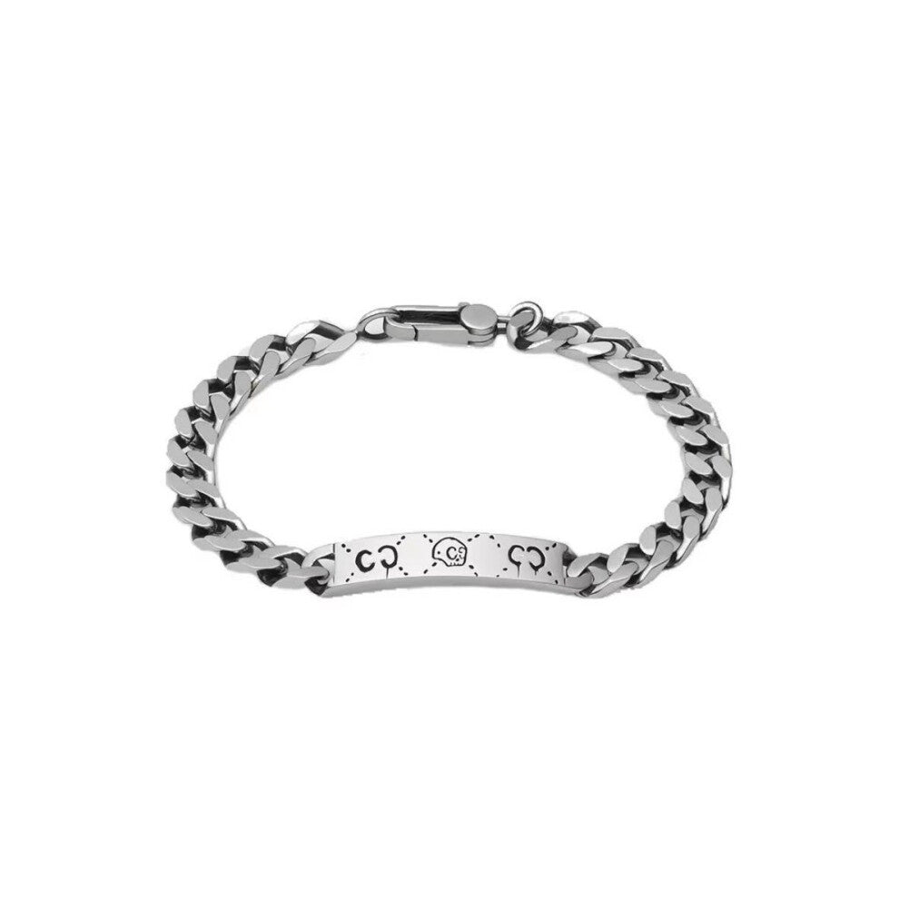 (Bracelet Style 5, 20cm) The Gu Family series retro double G bracelet, Ai Wuwei interlocking enamel tiger-head snake-shaped bracelet, is fashionable