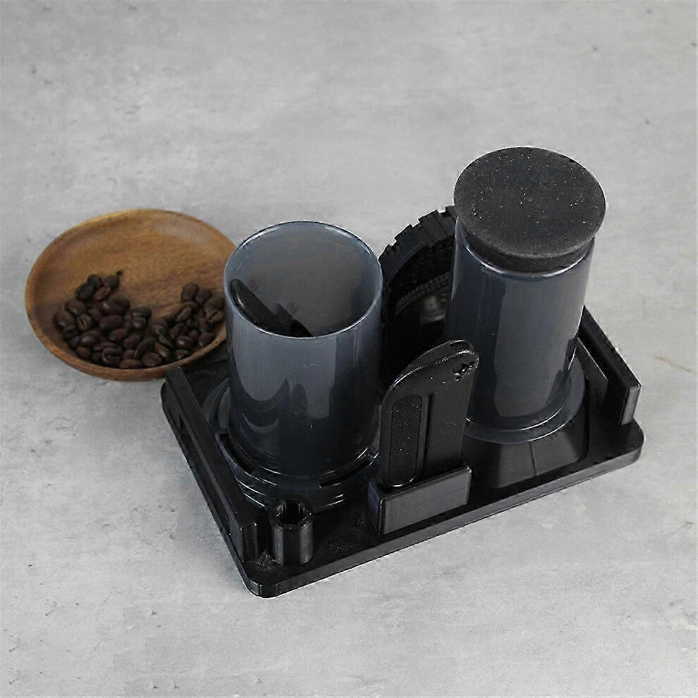 suitable for Coffee Utensil Storage Rack for AeroPress Coffee Maker Coffee Storage Caddy Coffee Filter