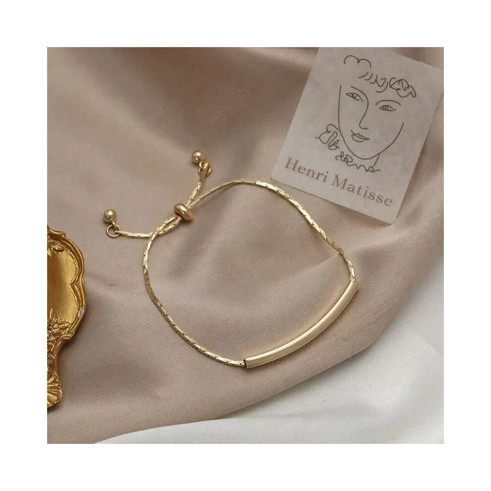 (SL089) Imitation Pearl Stretchable Bracelet for Women Personalized Fashion Daily Accessories Party Jewelry Birthday Anniversary Gifts