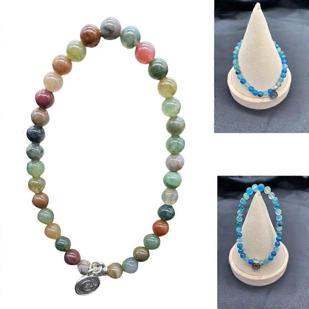 (As show, One size) 33-Beads Rosary Bracelet Muslim Festival Beads Bracelet Jewelry Party Favor