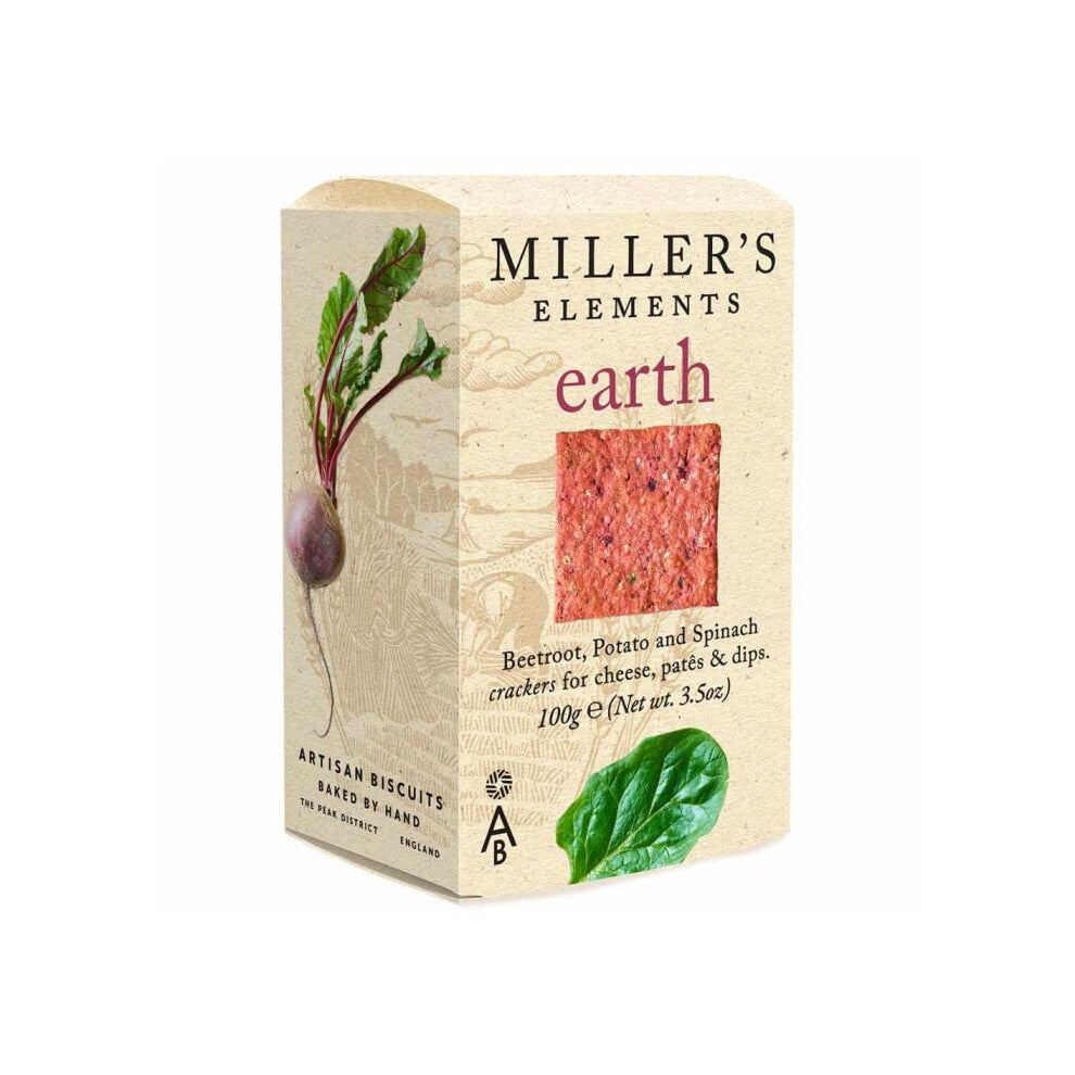 Miller's Elements Earth Crackers 100g