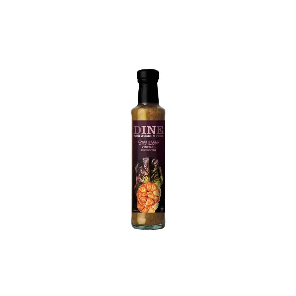 Atkins and Potts Roast Garlic & Balsamic Vinegar Dressing  245g