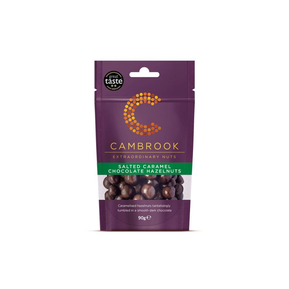 Cambrook Salted Caramel Chocolate Hazelnuts 90g